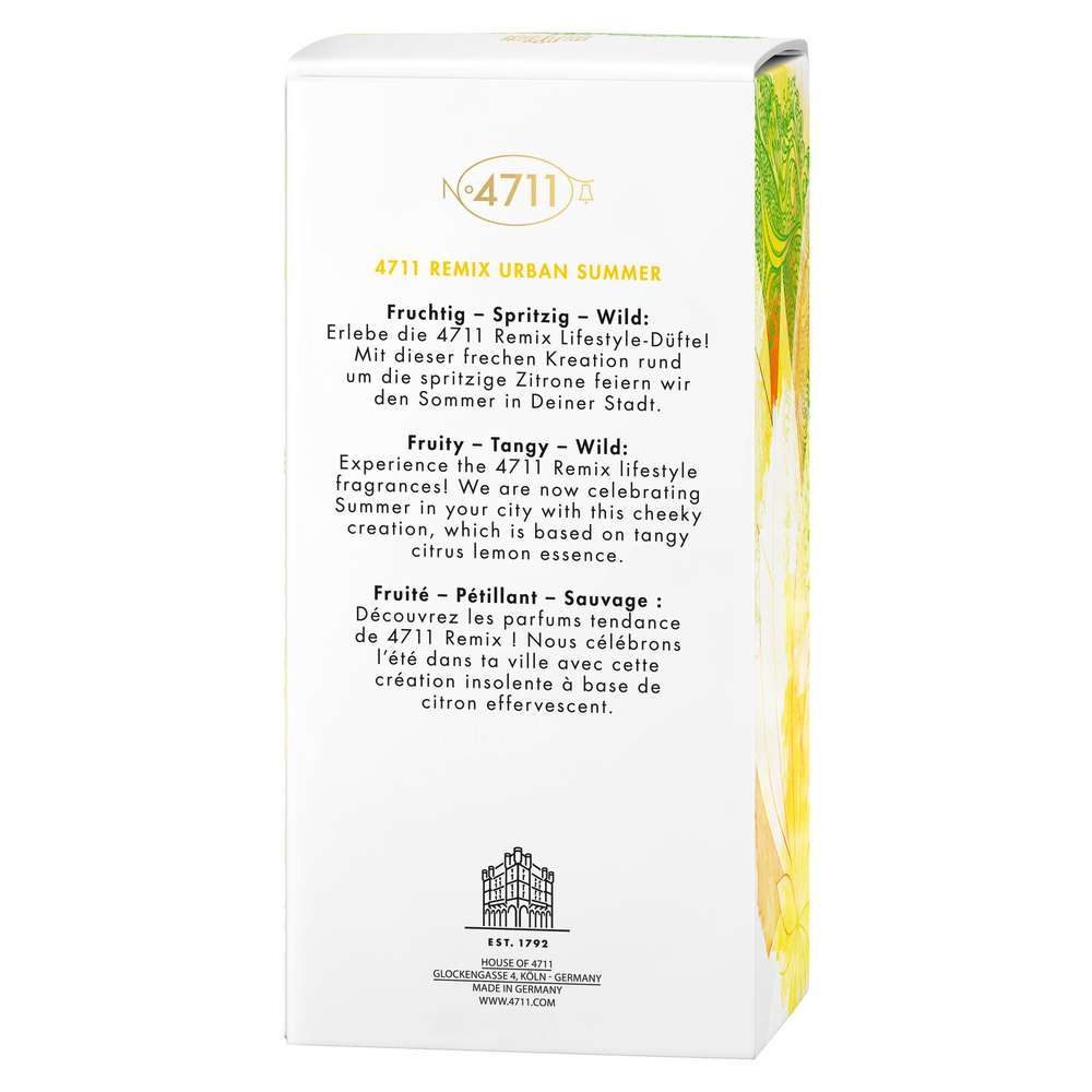 Produktabbildung 4711 Eau de Cologne Remix Zitrone