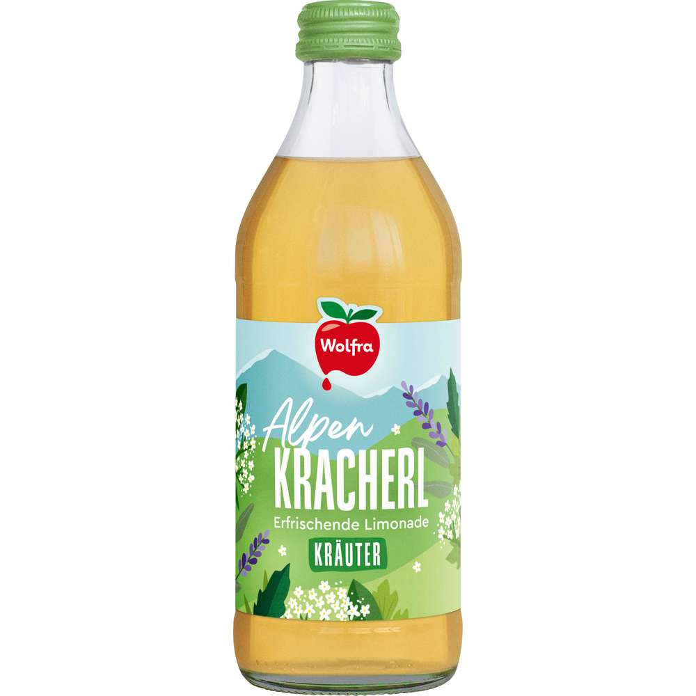 Produktabbildung Wolfra Alpenkracherl Kräuterlimonade