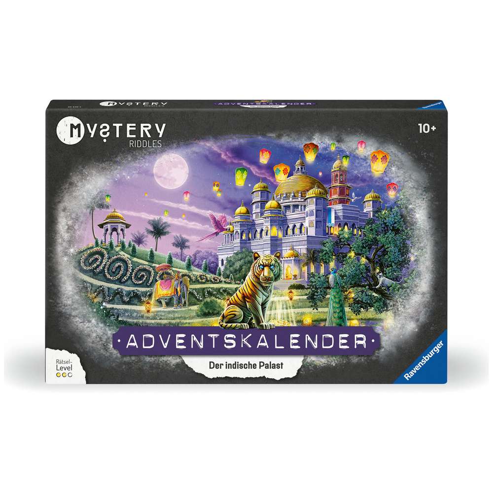 Produktabbildung Ravensburger Adventskalender Mystery Der indische Palast