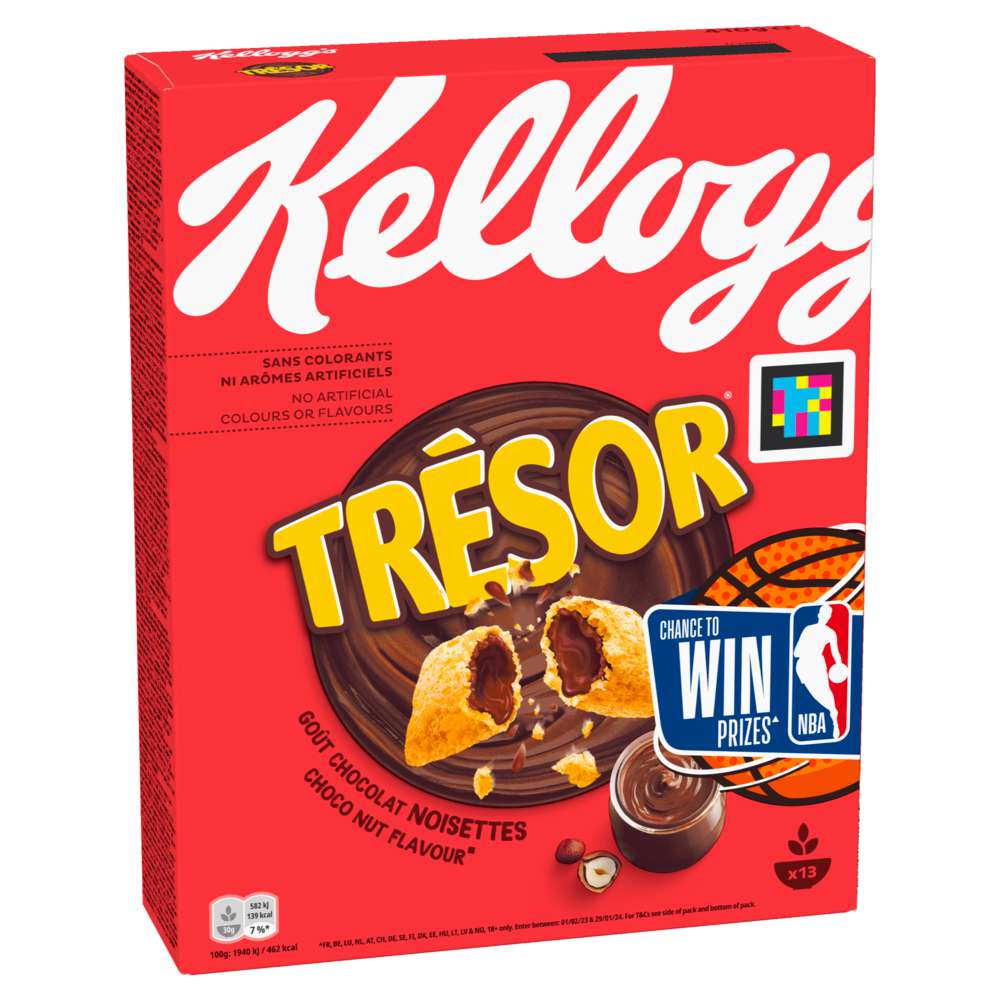 Produktabbildung Kellogg's Cerealien Tresor Noisettes