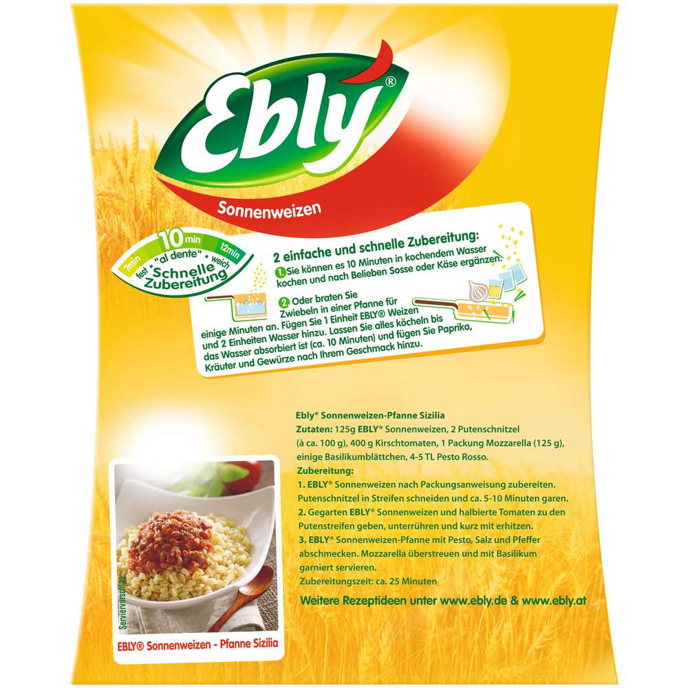 Produktabbildung Ebly Sonnenweizen, lose
