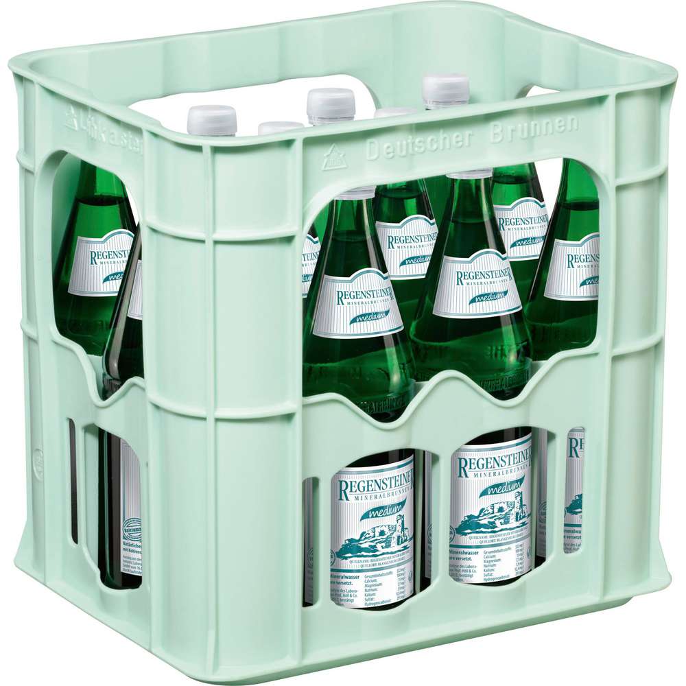 Produktabbildung Regensteiner Mineralwasser, Medium (12x 0,750 Liter)