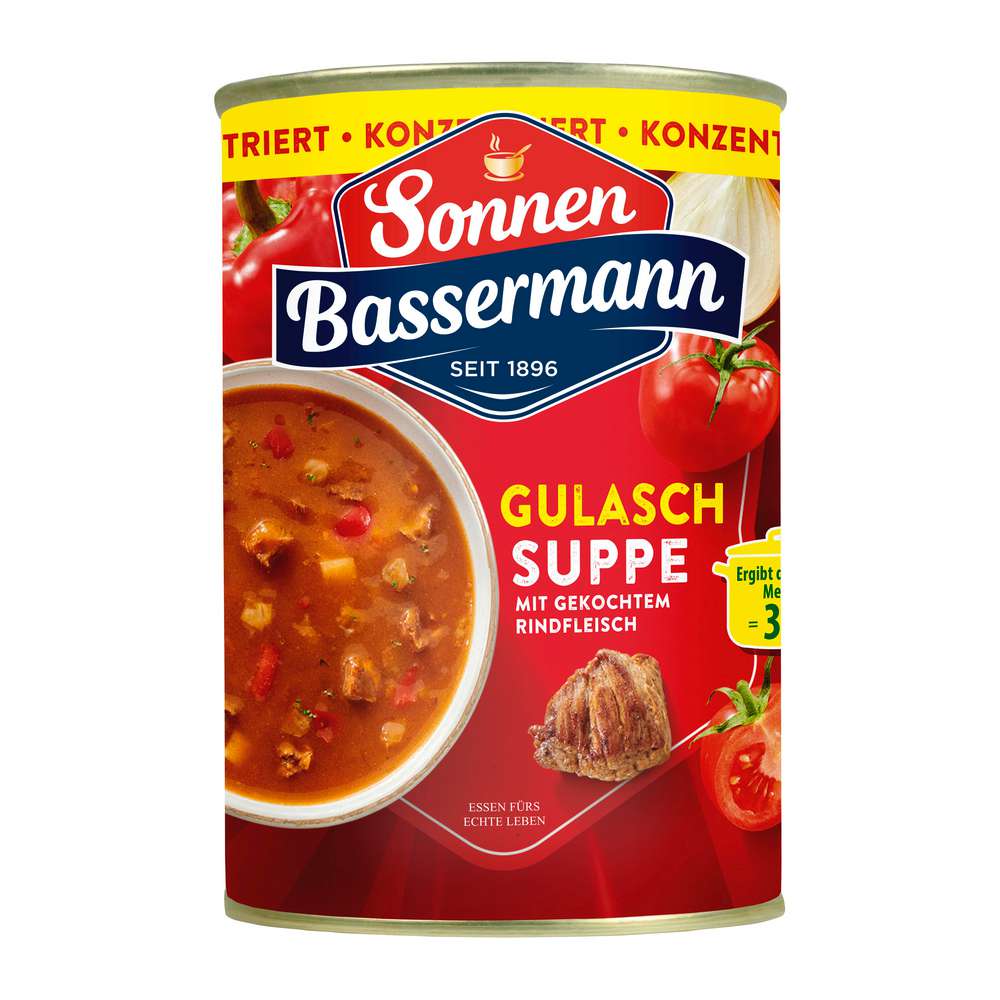 Produktabbildung Sonnen Bassermann Gulaschsuppe