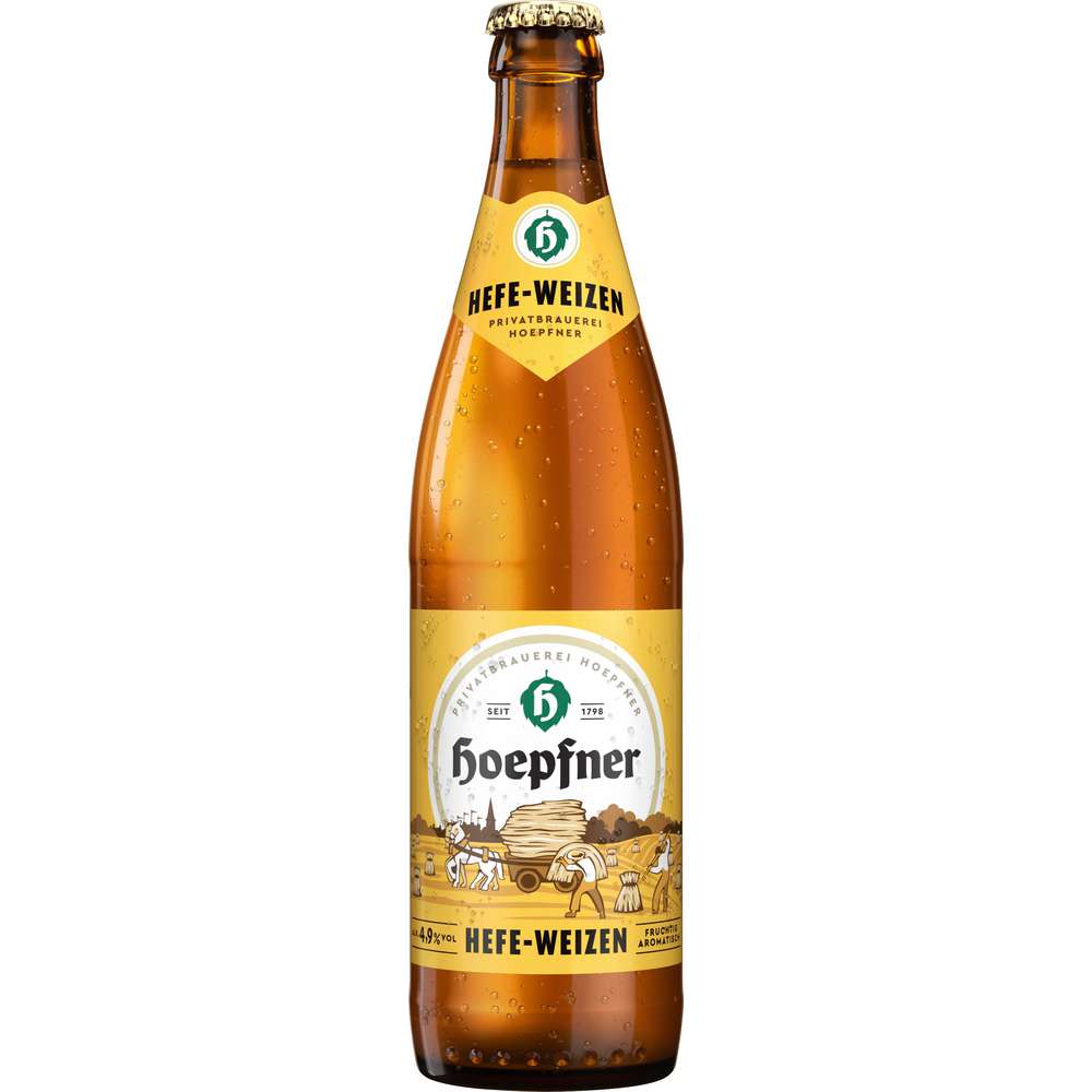 Produktabbildung Höpfner Weißbier, Hefe-Weizen
