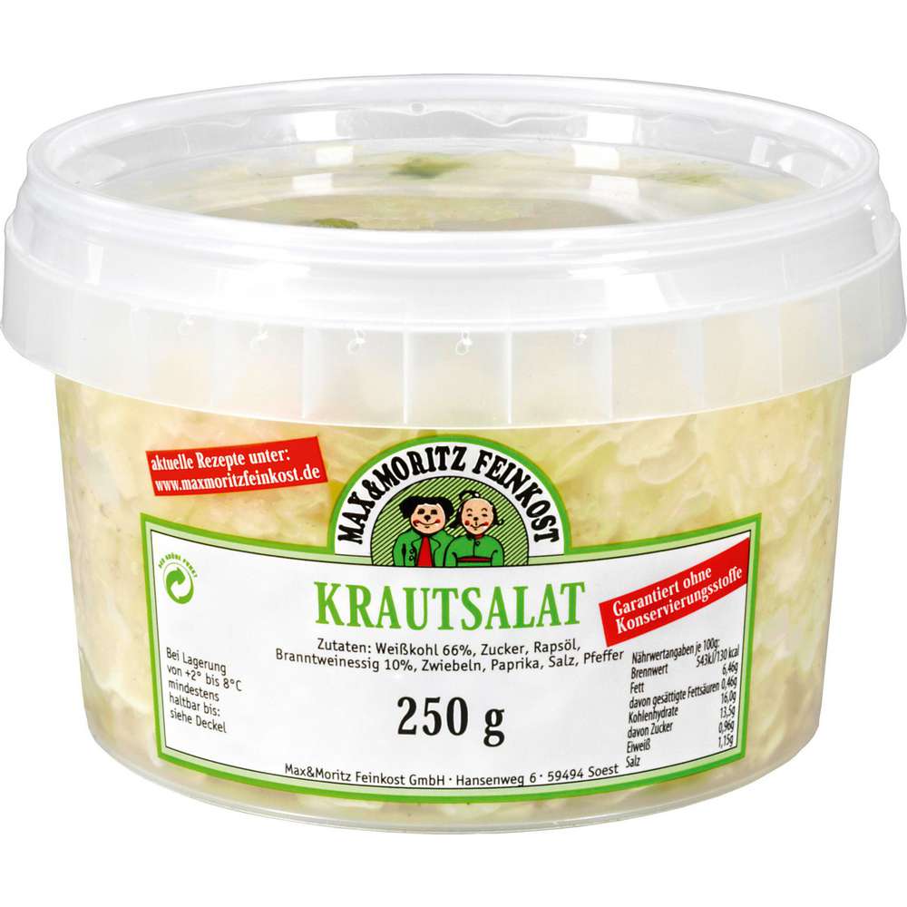 Produktabbildung Max & Moritz Feinkost Kraut-Salat