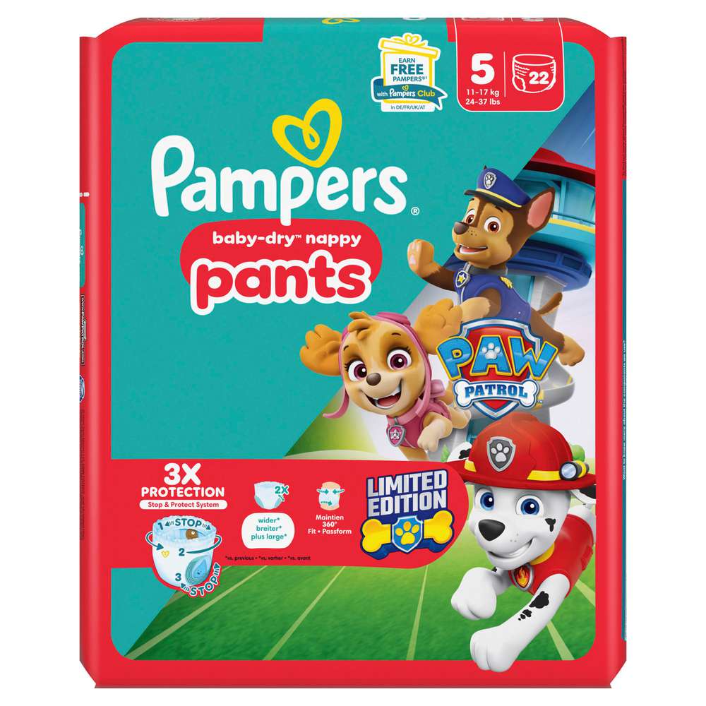 Produktabbildung Pampers Windel Pants Baby Dry Junior Gr. 5