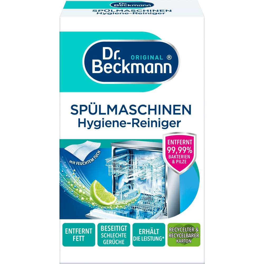 Produktabbildung Dr. Beckmann Spülmaschinen Hygiene-Reiniger