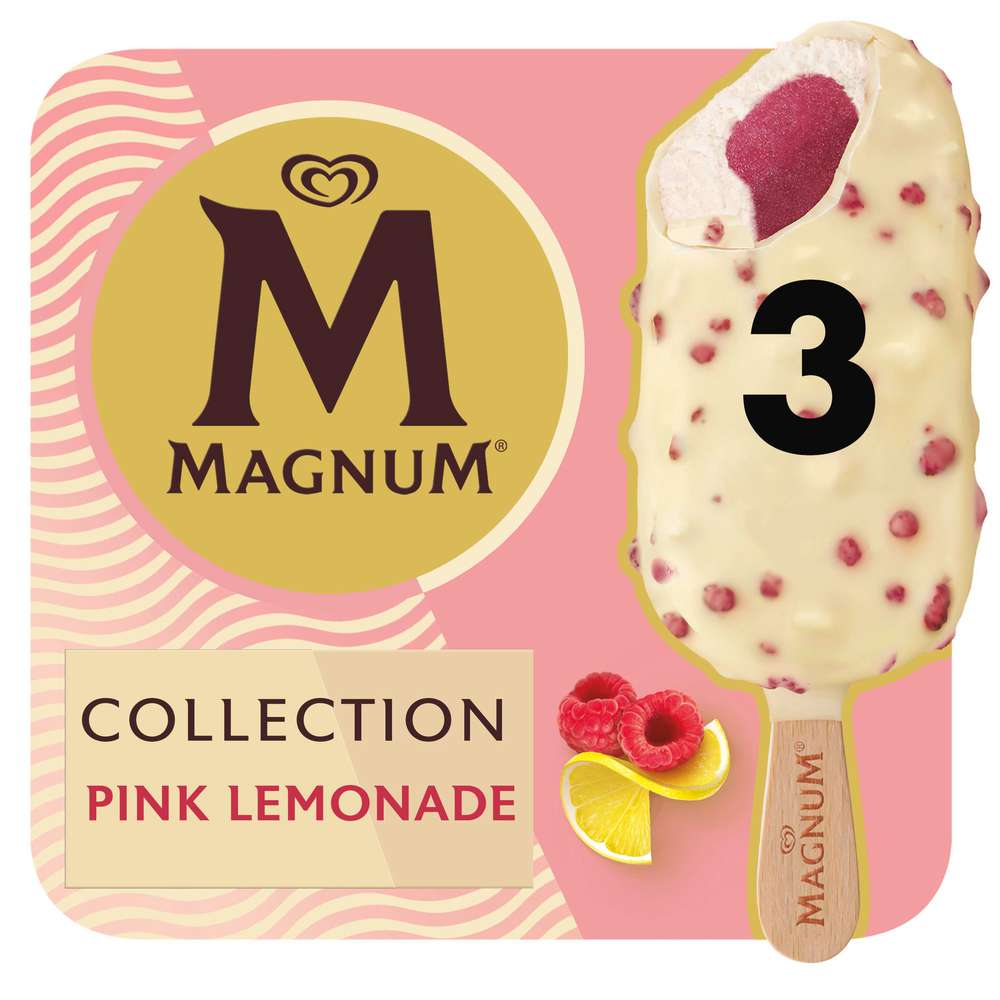 Produktabbildung Magnum Stiel-Eis Euphoria, Pink Lemonade
