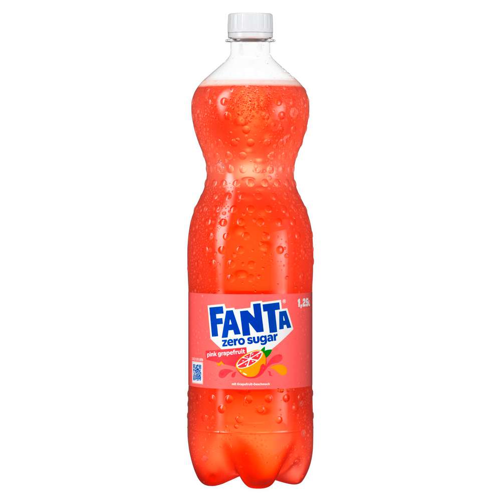 Produktabbildung Fanta Limonade Pink Grapefruit, Zero