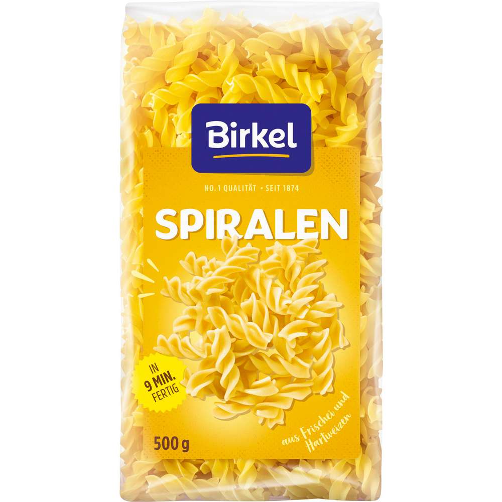 Produktabbildung Birkel Nudeln, Spiralen