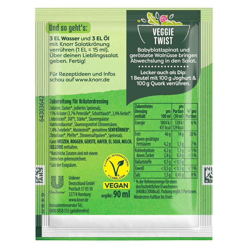 Produktabbildung Knorr Salat Krönung, Französische Art