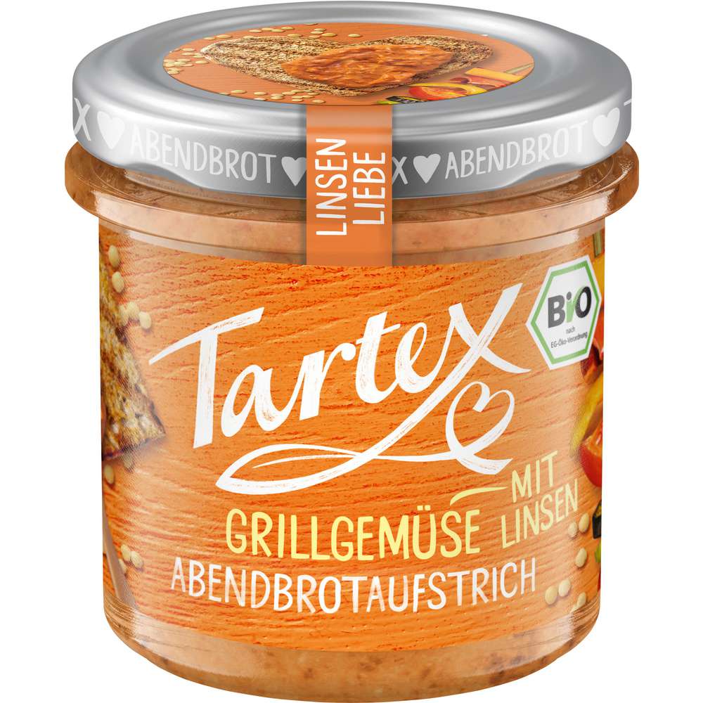 Produktabbildung Tartex Brotaufstrich Grillgemüse mit Linsen