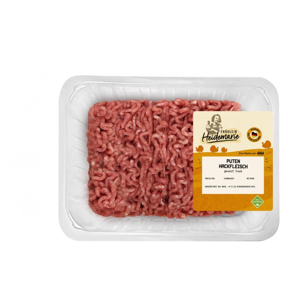 Produktabbildung keine Marke Fräulein Heidemarie Puten-Hackfleisch, 400 g