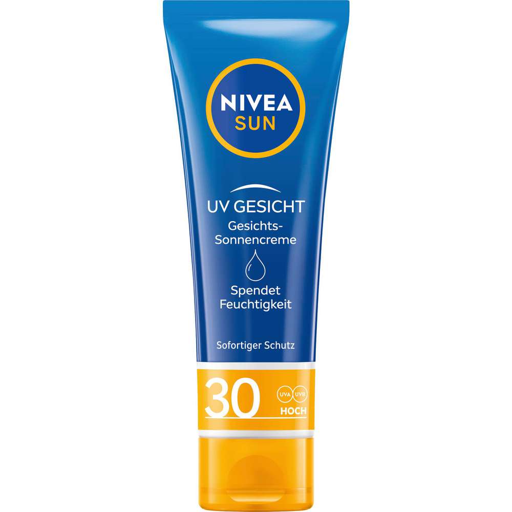Produktabbildung Nivea Gesichts-Sonnencreme Sun, LSF 30