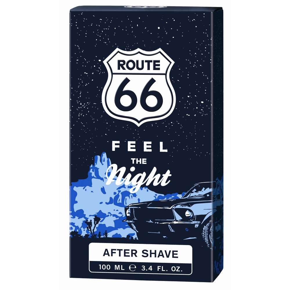Produktabbildung Route66 After Shave, Feel the night
