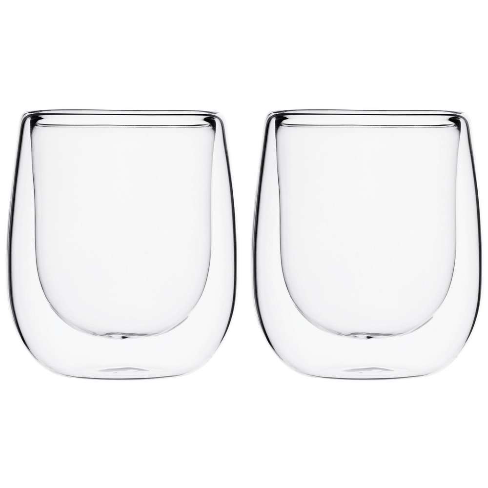 Produktabbildung Haushalt International Cappuccino Glas doppelwandig 2er-Set