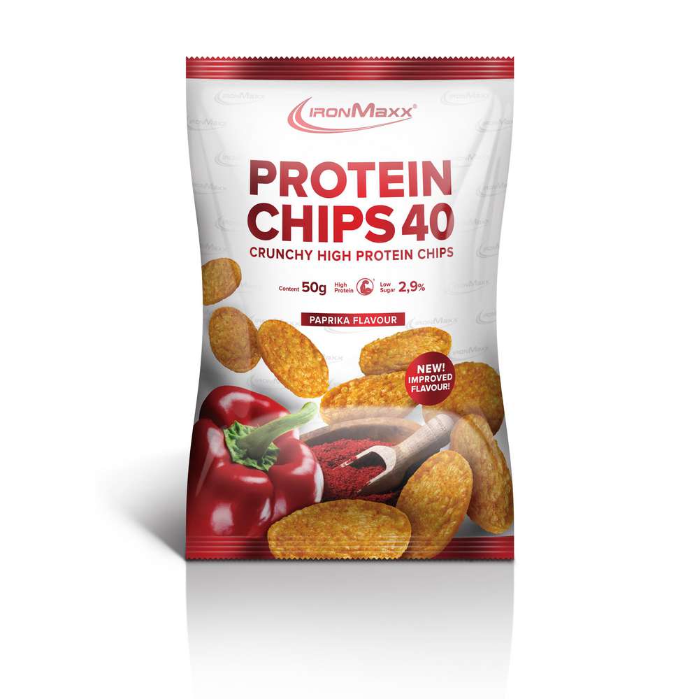 Produktabbildung IronMaxx Protein Chips, Paprika