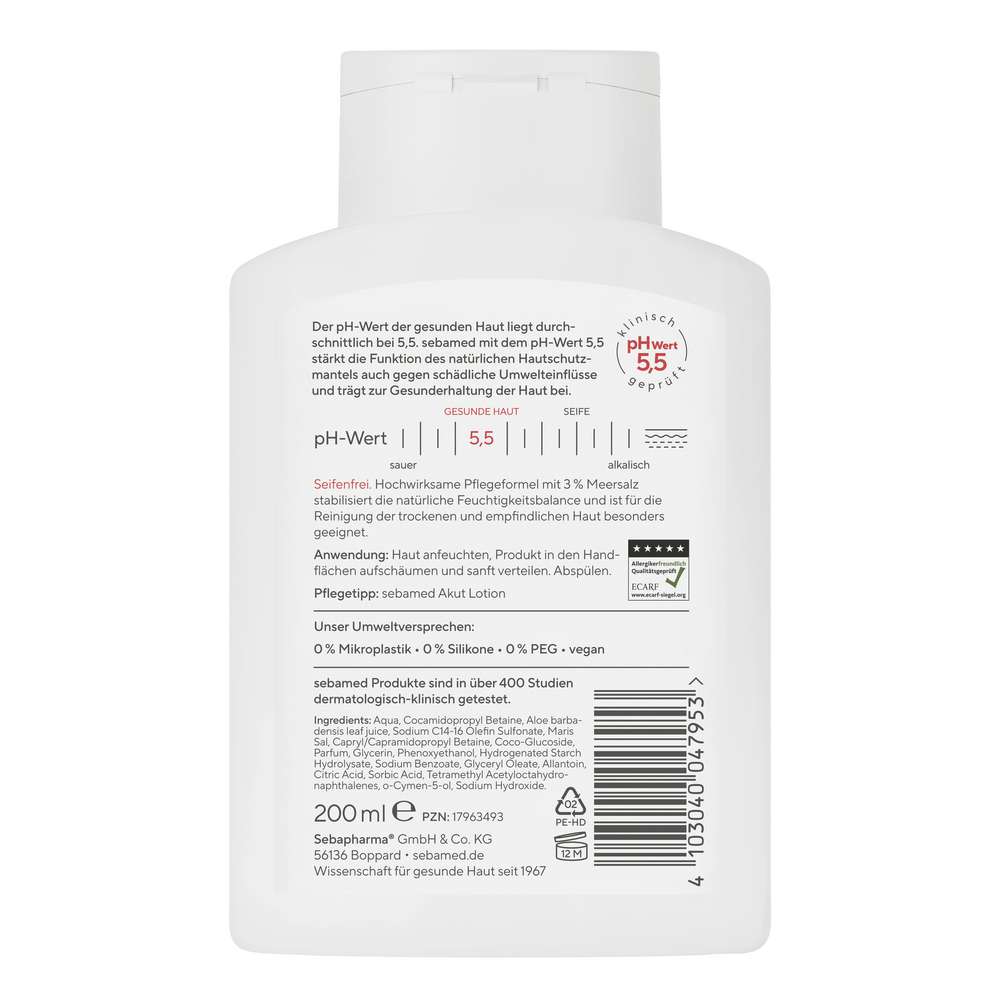 Produktabbildung Sebamed Dusche Meersalz