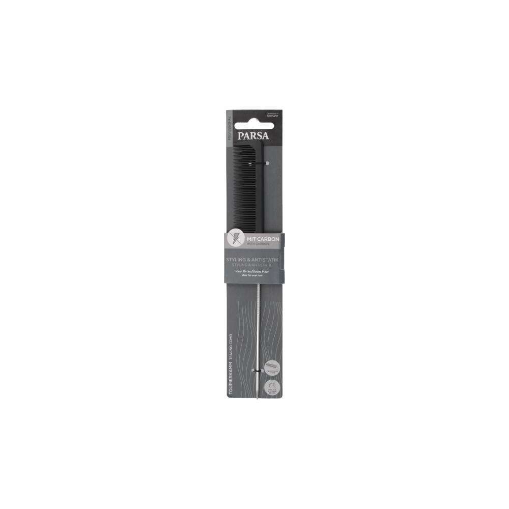 Produktabbildung Parsa Beauty Profi Nadel-Toupierkamm Carbon