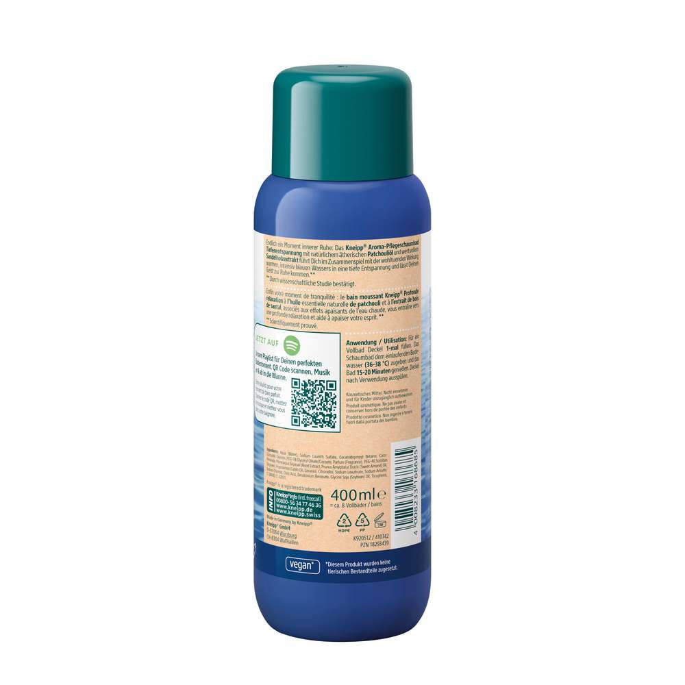 Produktabbildung Kneipp Schaumbad, Tiefenentspannung
