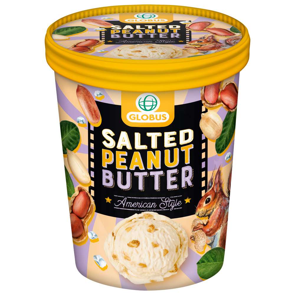 Produktabbildung GLOBUS Eis, Salted Peanut Butter