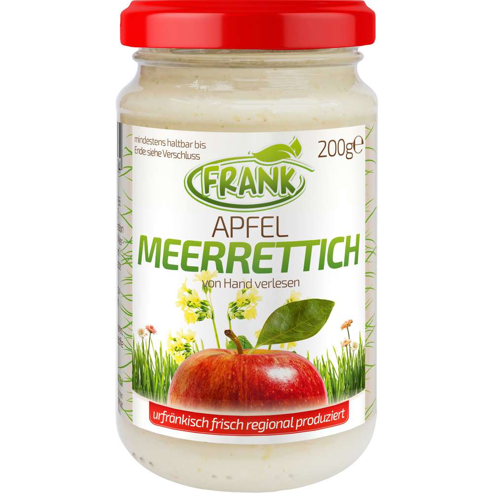 Produktabbildung Frank Meerrettich, Apfel