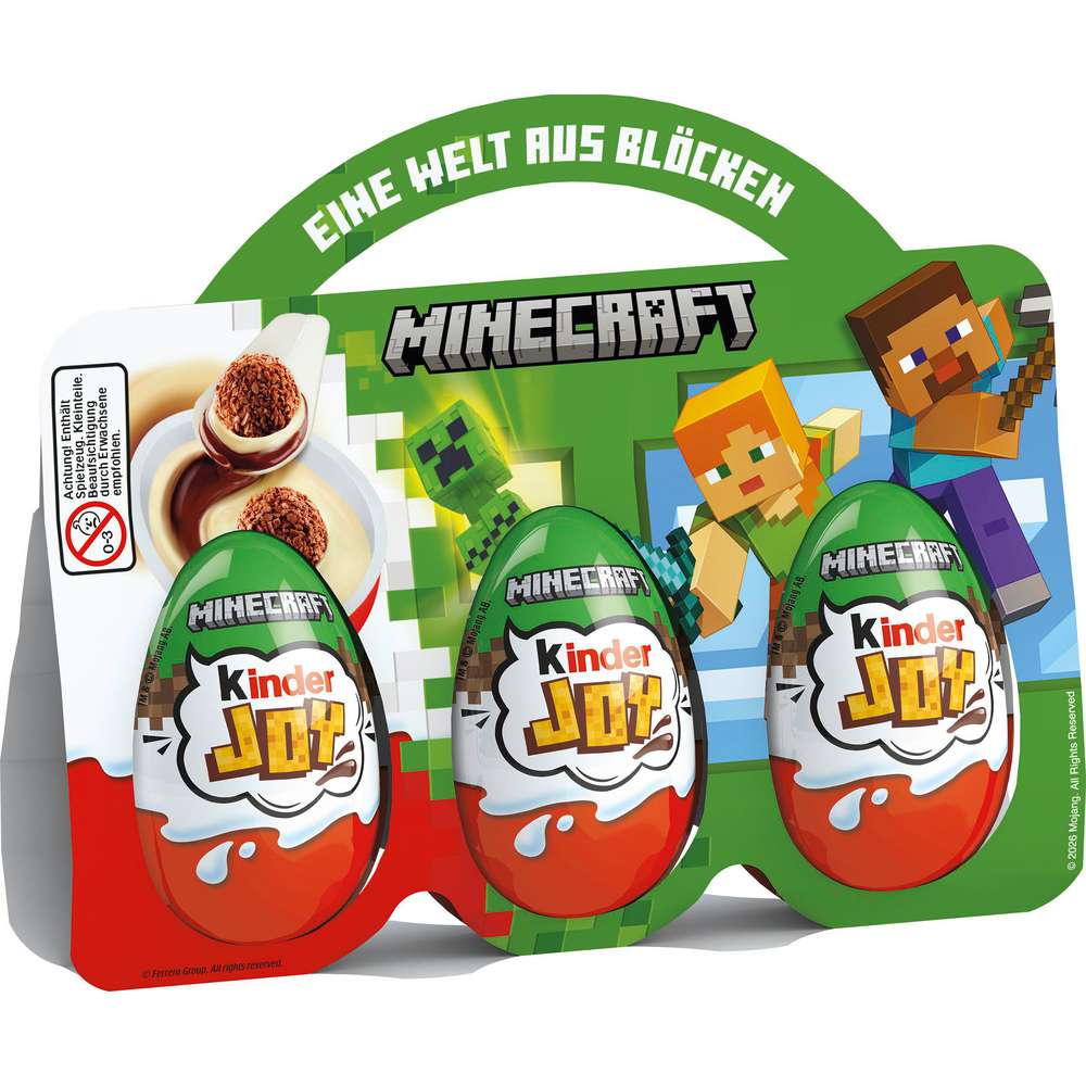 Produktabbildung Ferrero Kinder Joy Ei 3er