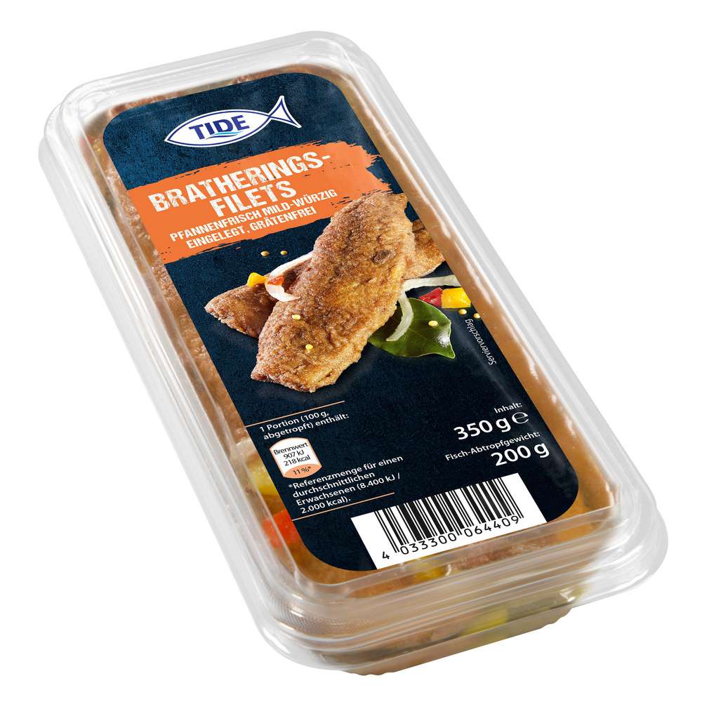 Produktabbildung  Bratheringsfilets