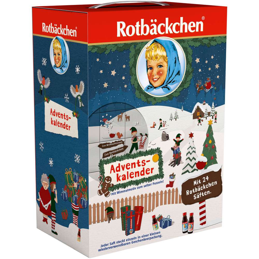 Produktabbildung Rotbäckchen Adventskalender