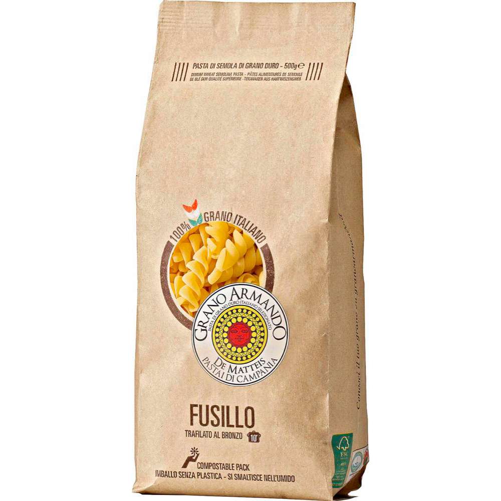 Produktabbildung Grano Armando Hartweizen Nudeln, Fusillo
