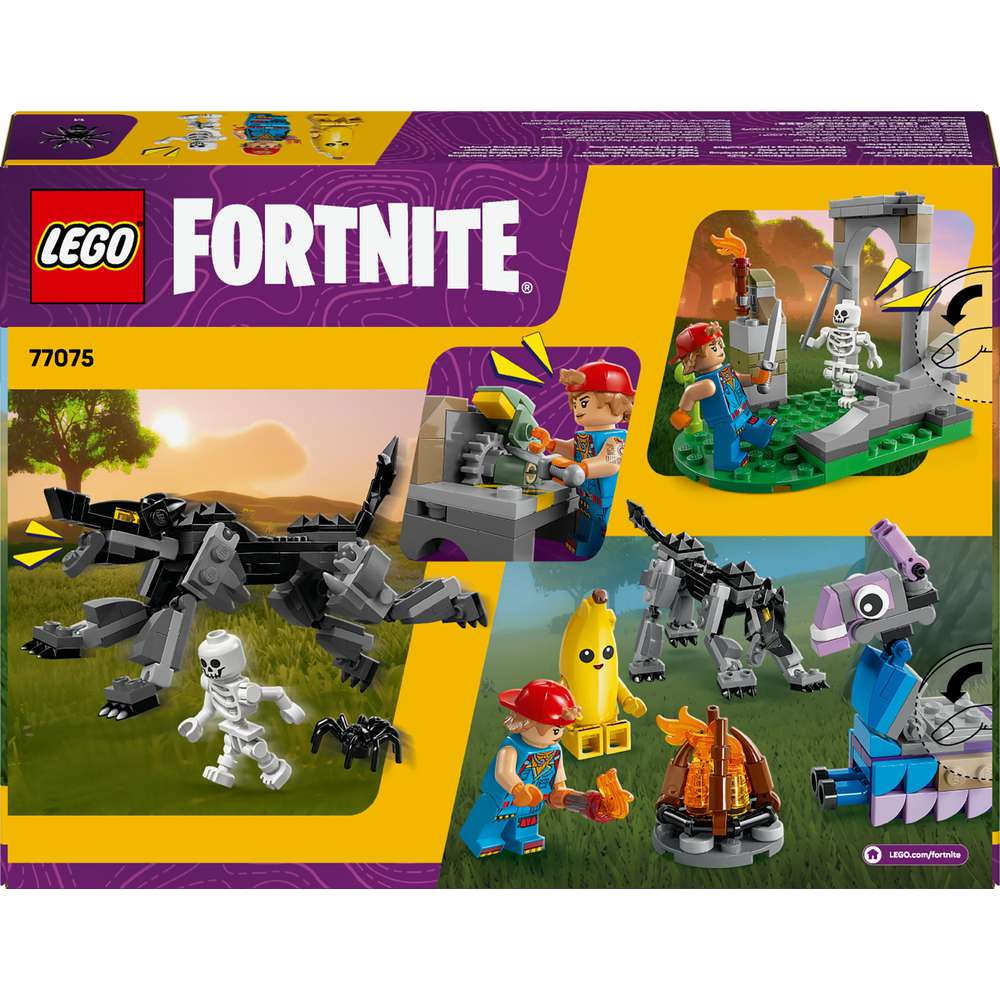 Produktabbildung Lego LEGO Fortnite Das Lager von Schali und der Zündkerzenkünstlerin 77075