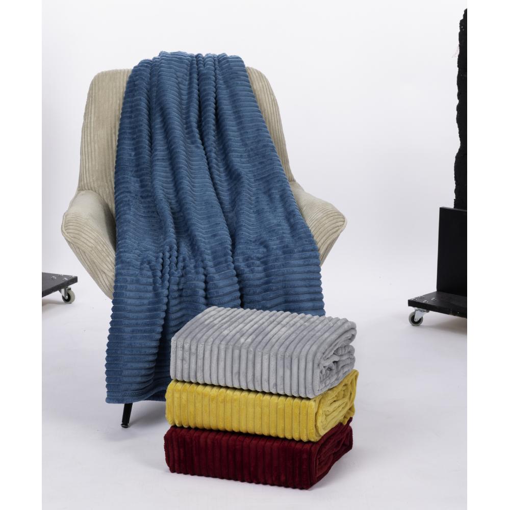 Produktabbildung keine Marke Mikrofaser-FeincordWohndecke, je Artikel