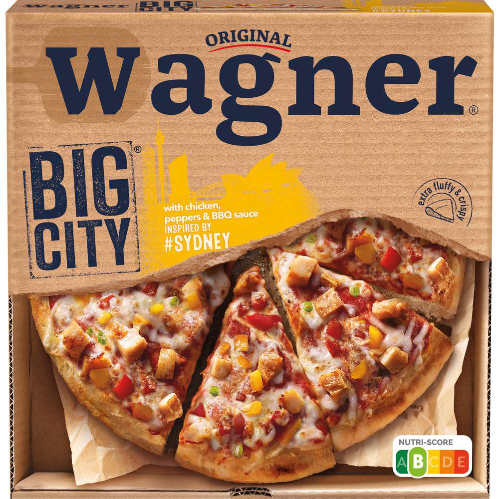 Produktabbildung Wagner Big City Pizza Sydney, tiefgekühlt