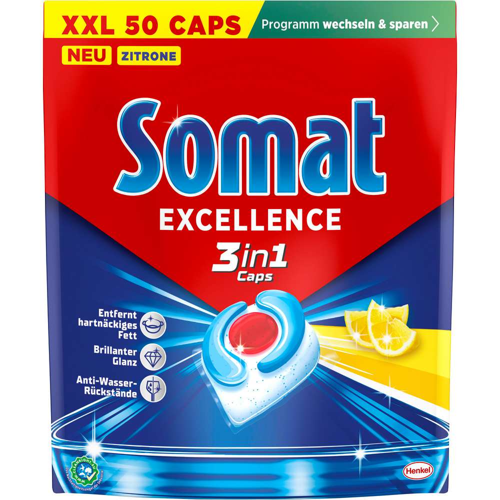 Produktabbildung Somat Spülmaschinen-Tabs Excellence 3in1