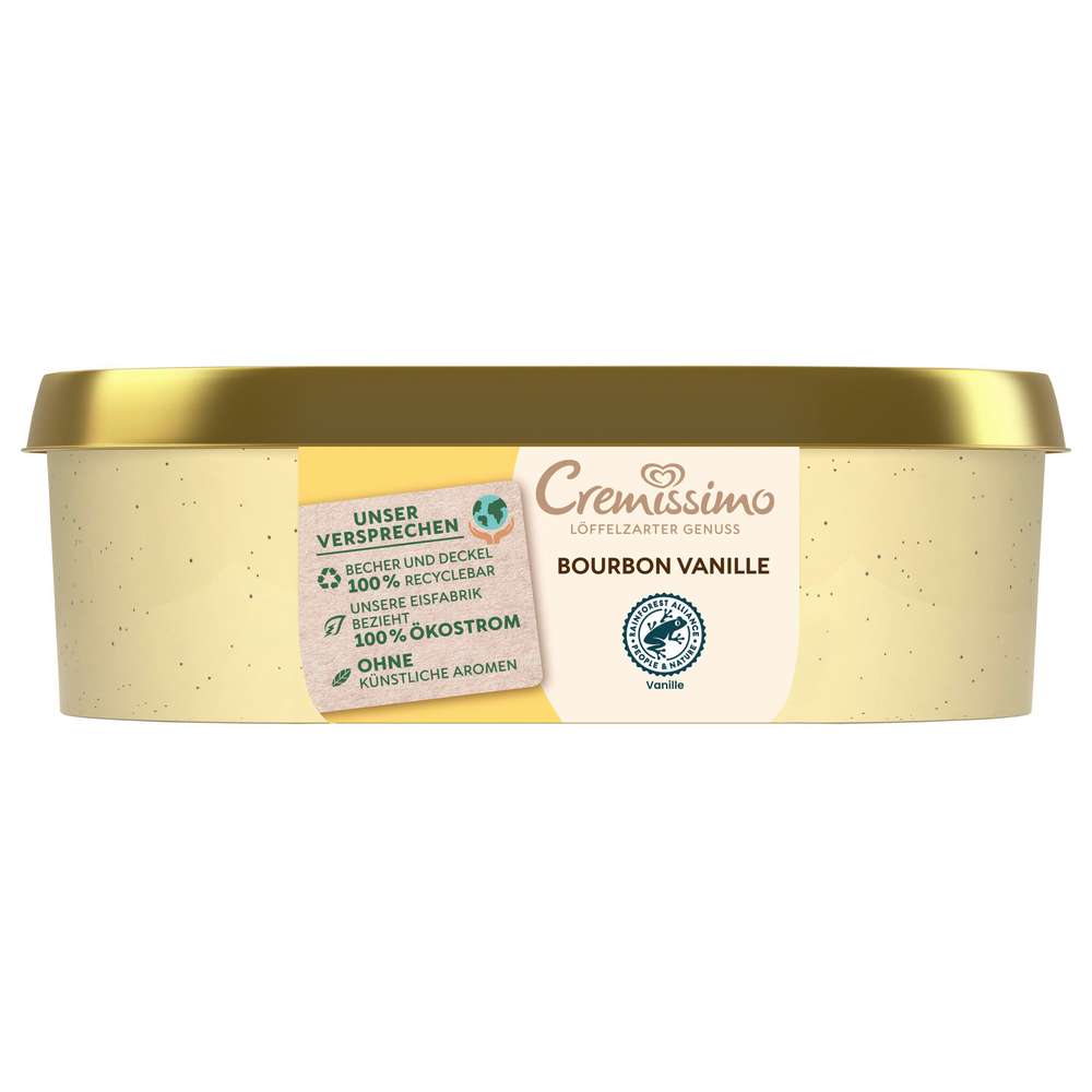 Produktabbildung Langnese Eis Cremissimo, Bourbon Vanille
