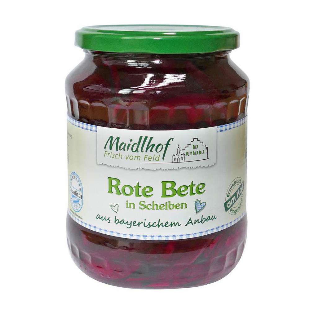 Produktabbildung Maidlhof Rote Bete, Scheiben