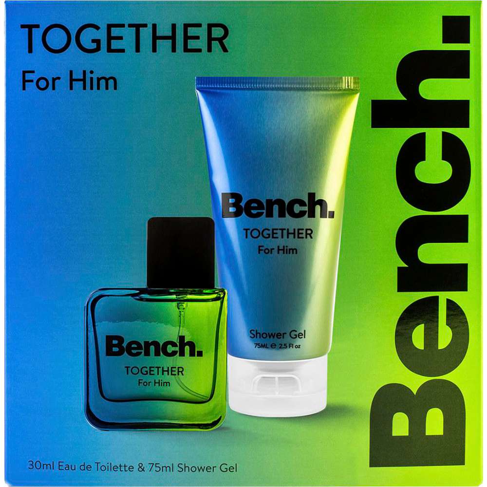 Produktabbildung Bench Geschenkset Together For Him, EDT + Shower Gel
