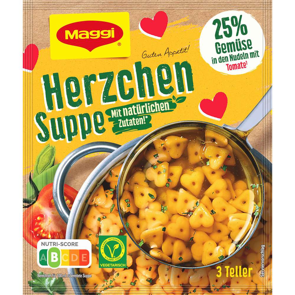 Produktabbildung Maggi Suppe Guten Appetit, Herzchen