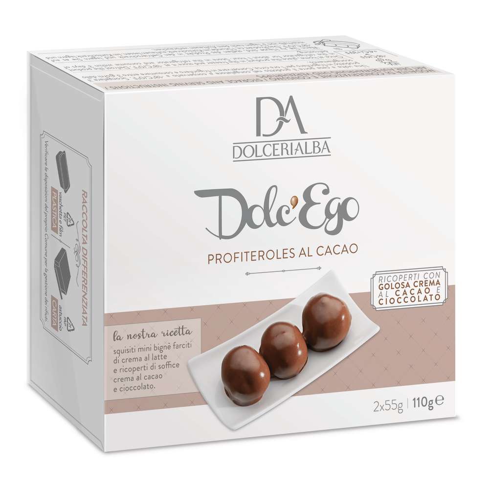 Produktabbildung Dolceria Profiteroles Cacao, tiefgekühlt