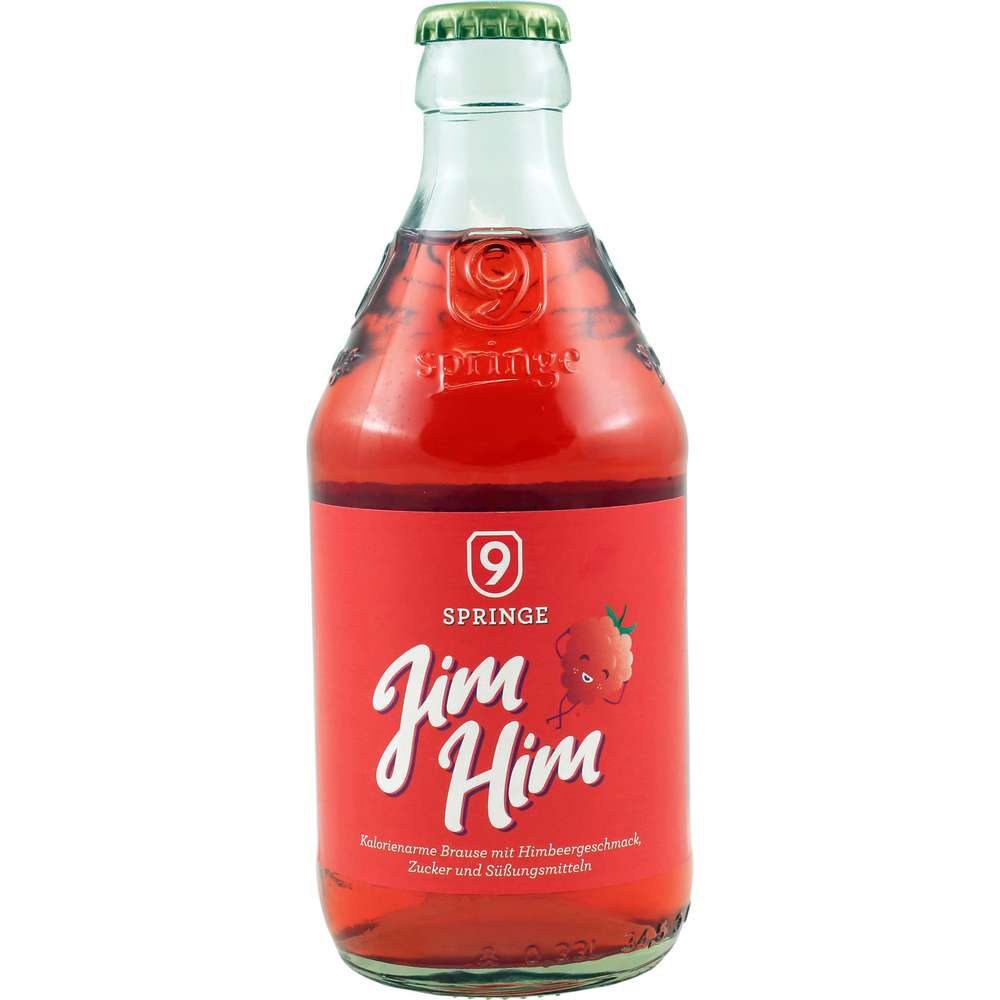 Produktabbildung Neunspringer Limonade Jim Him, Himbeer-Geschmack