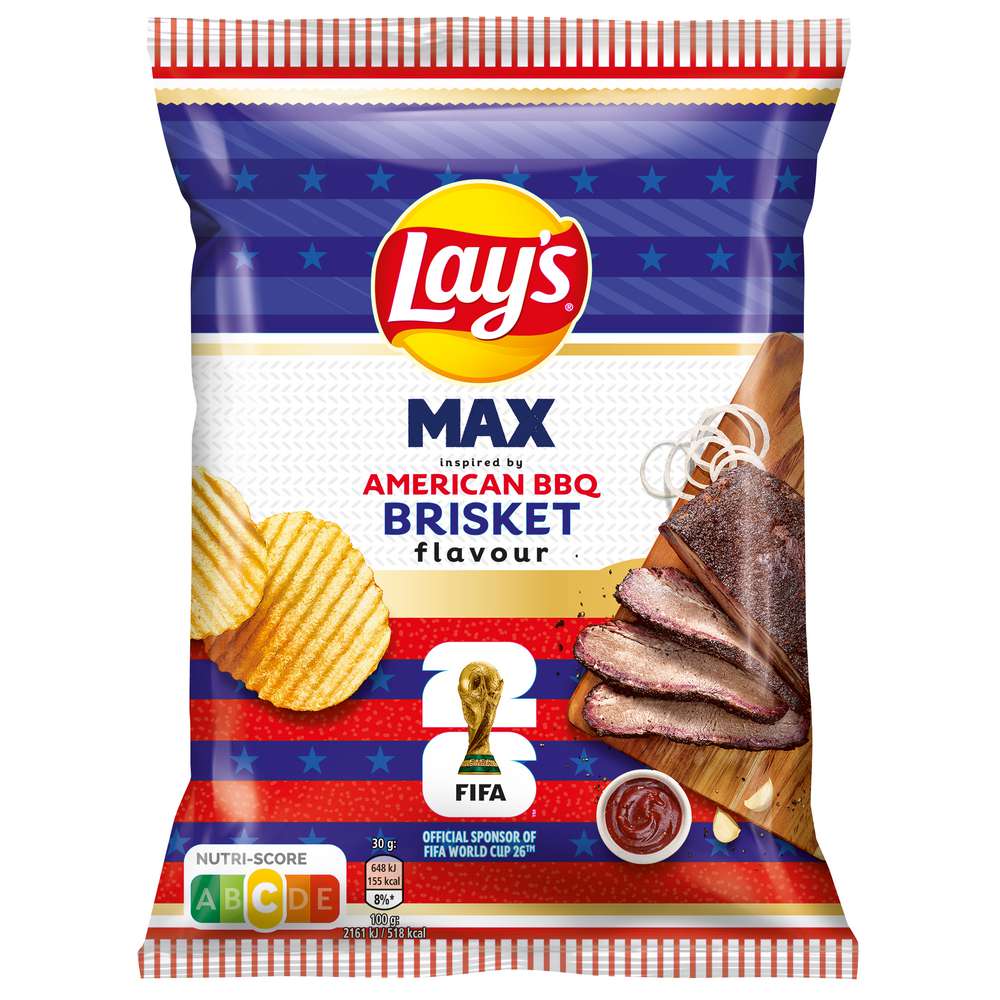 Produktabbildung Lay's Chips MAX, American BBQ