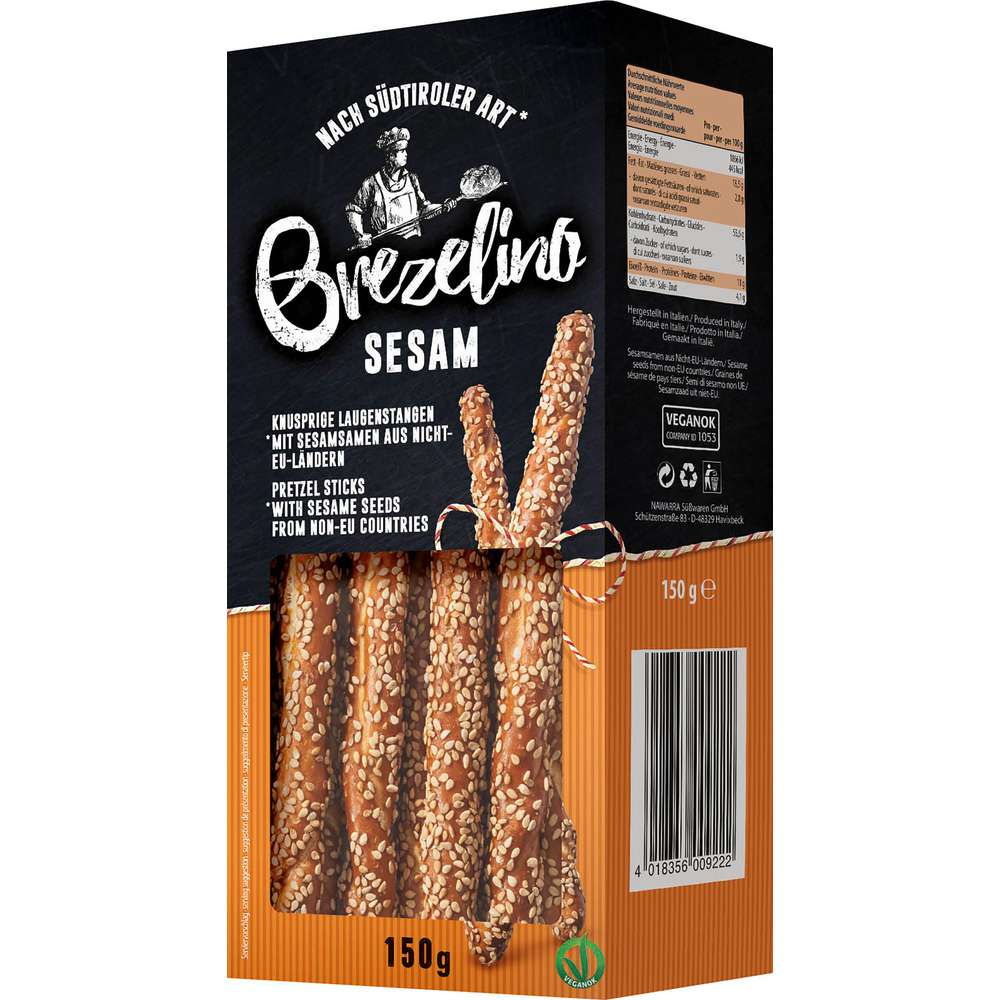 Produktabbildung Nawarra Brezelino Sesam