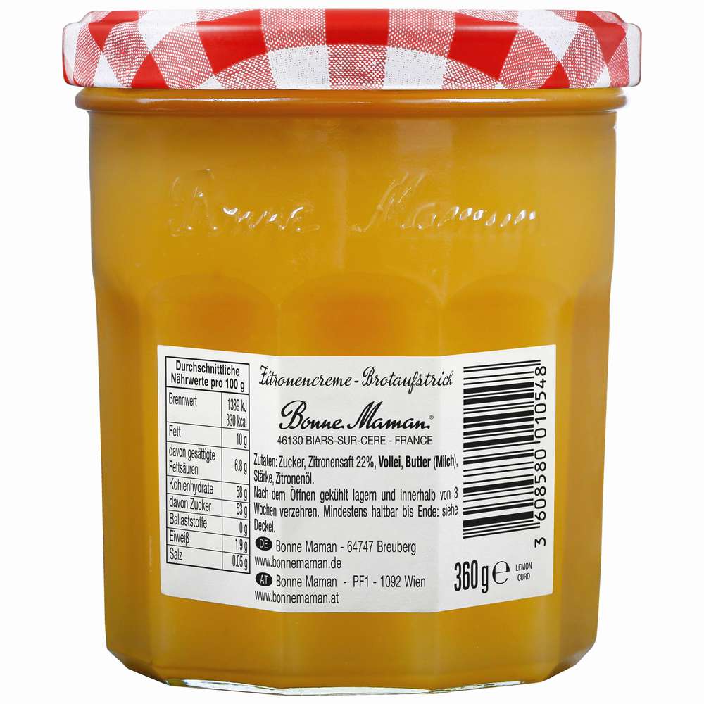 Produktabbildung Bonne Maman Marmelade, Zitrone