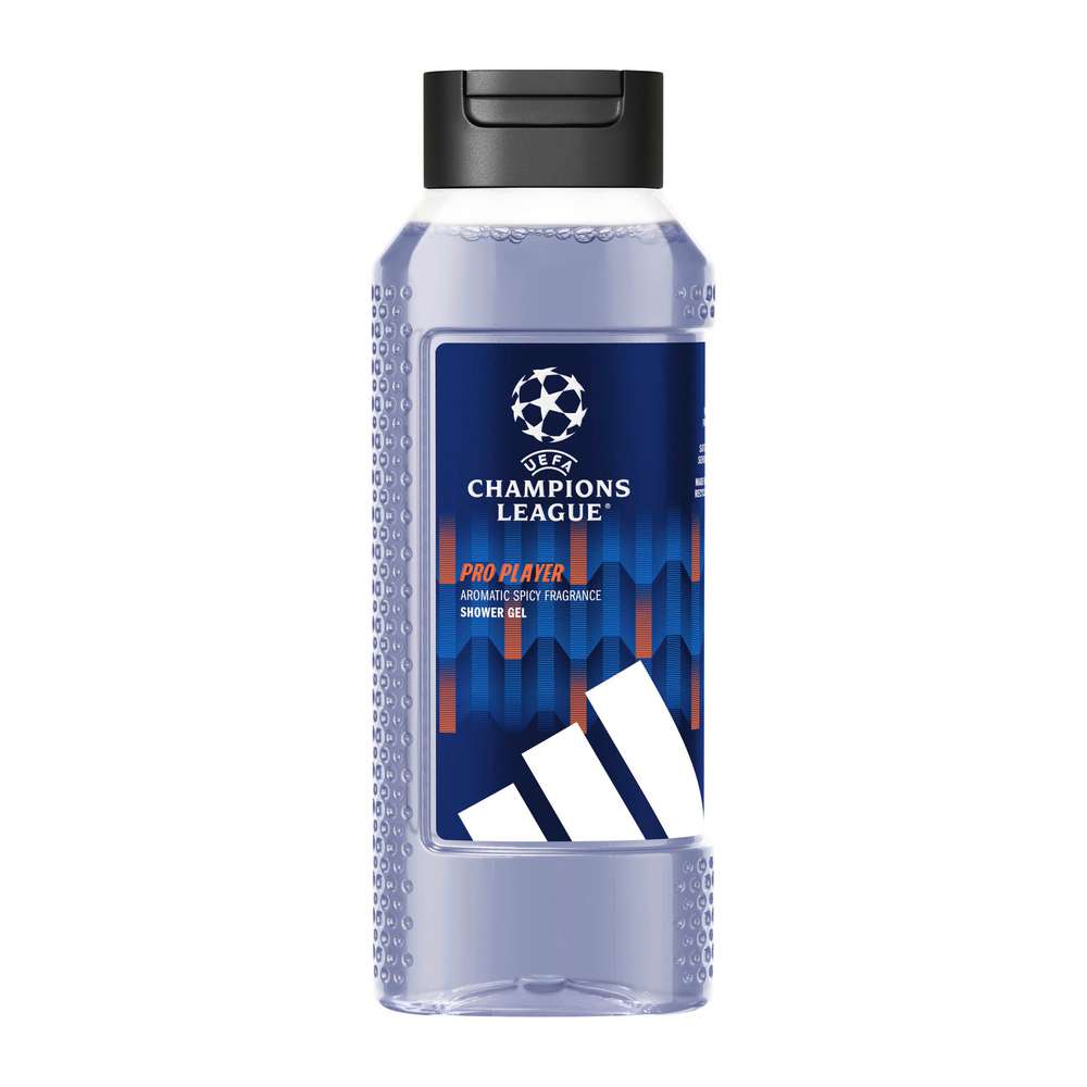 Produktabbildung Adidas Duschgel, Champions League, Pro Player