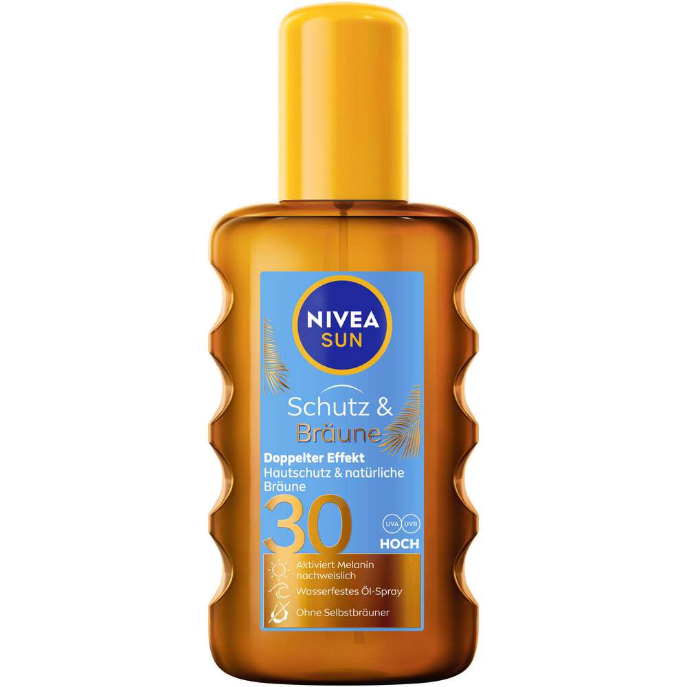 Produktabbildung Nivea Sonnenöl, Protect & Bronze LSF 30