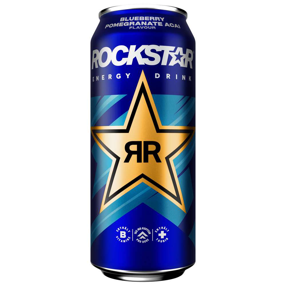 Produktabbildung Rockstar Energy Drink XDurance, Blueberry-Geschmack