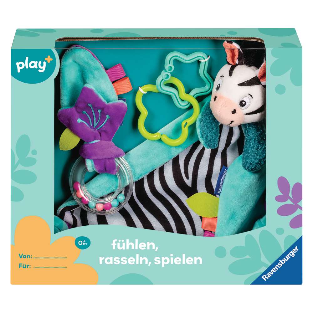 Produktabbildung play+ Play+ Geschenk-Set Zebra