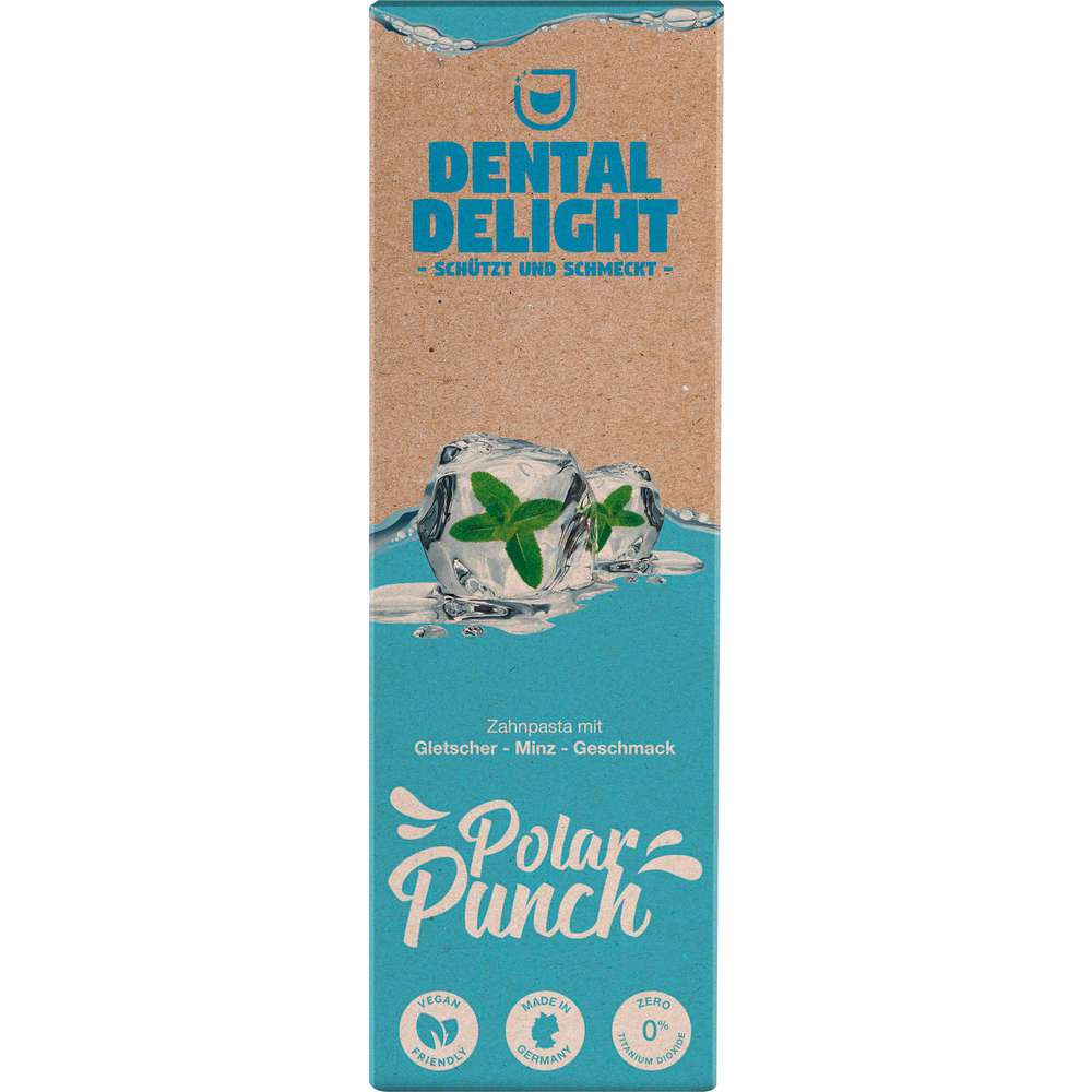Produktabbildung Dental Delight Zahncreme, Polar Punch, Gletscher-Minze