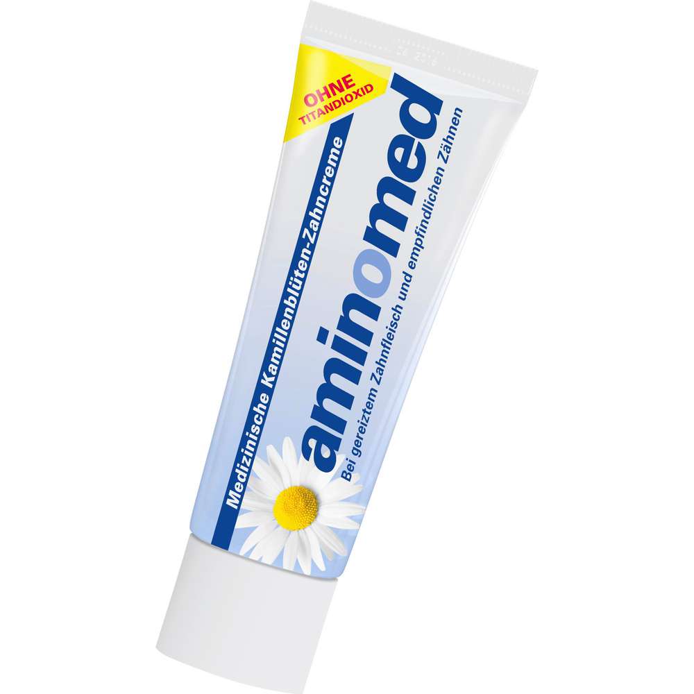 Produktabbildung Aminomed Zahncreme, Kamillenblüte