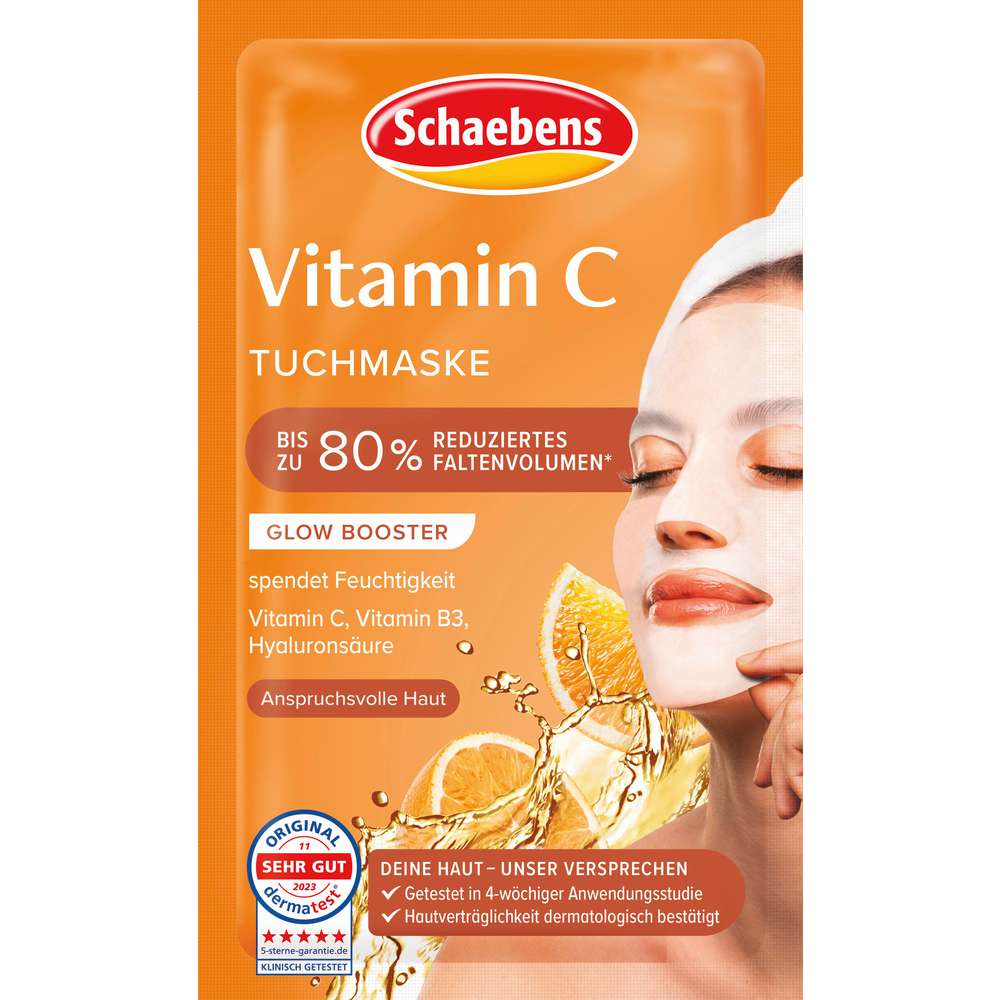 Produktabbildung Schaebens Vitamin C Tuchmaske